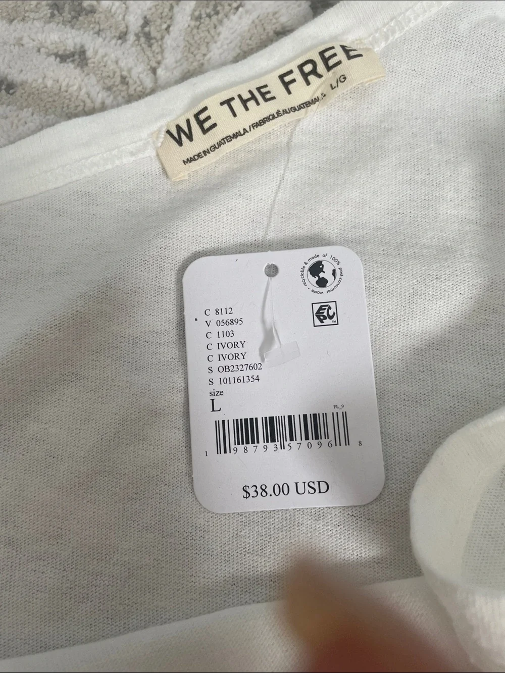 We The Free sunny one shoulder tank